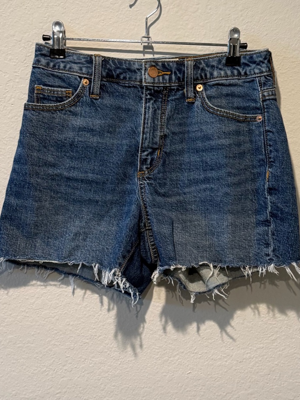Women’s Dark Blue Denim Shorts